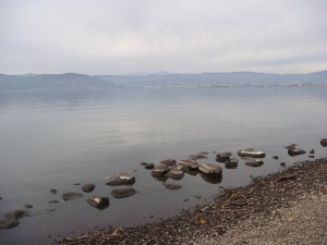 諏訪湖   