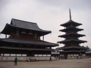 Main Hall and Five-Storied Pagoda 